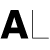 aural luscious logo - black